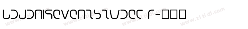 BodoniSeventytwoEF R字体转换